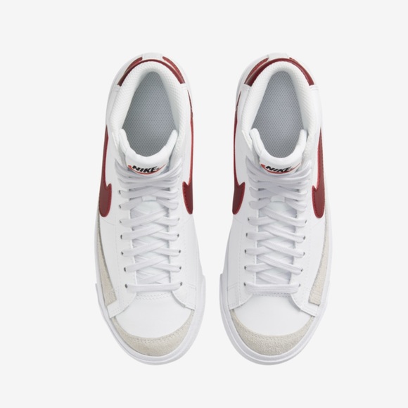 Nike Blazer High gs burgundy - Picture 3 of 4